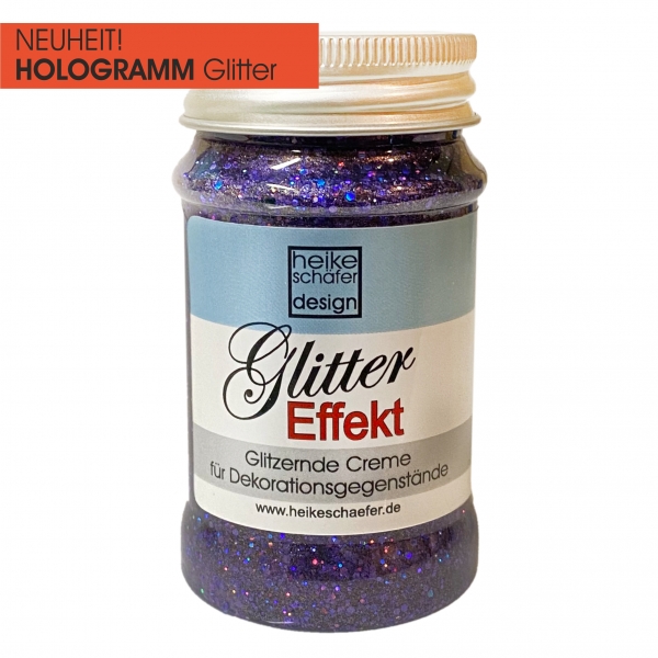 Hologramm Lila - Glitter Effekt Creme 90g